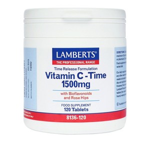 LAMBERTS Vitamin C-Time 1500mg 120 tabs