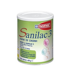 Γιώτης Sanilac 3 Γάλα σε Σκόνη από τον 12ο Μήνα 40