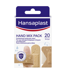 Hansaplast Hand Mix Pack Patch Pack with 5 Differe
