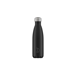 Chilly's Black Matte Thermos For Liquids 500ml 