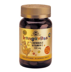 Solgar Kangavites Vitamin C 100mg 90 Chewable tabs