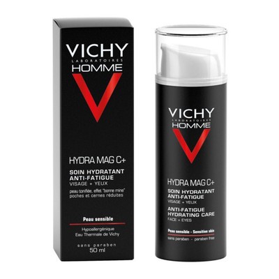 VICHY Homme Hydra Mag C+ Κρέμα Ενυδάτωσης Προσώπου και Ματιών για Άνδρες 50ml
