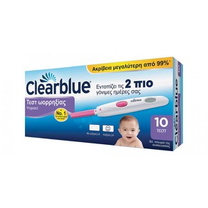 CLEARBLUE Τεστ ωορρηξίας ψηφιακό 10τεστ
