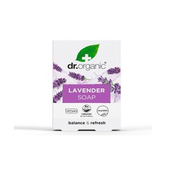 Dr. Organic Lavender Soap Σαπούνι Σώματος Σε Μορφή Μπάρας Με Βιολογική Λεβάντα 100gr