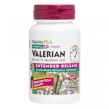 NATURE'S PLUS HERBAL ACTIVES VALERIAN 600MG 30TABS