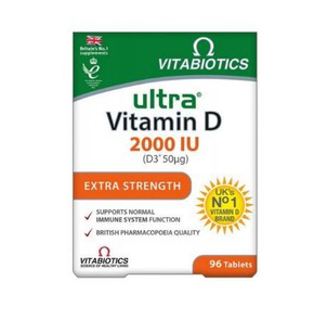 Vitabiotics Ultra Vitamin D3 2000iu, 96 tabs