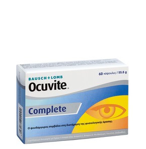 Bausch & Lomb Ocuvite Complete, 60 Softgels