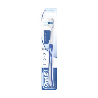 ORAL-B Toothbrush 1 2 3 Indicator 40 Medium