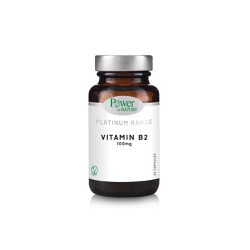 Power Health Platinum Range Vitamin B2 100mg Συμπλήρωμα Διατροφής 30 κάψουλες