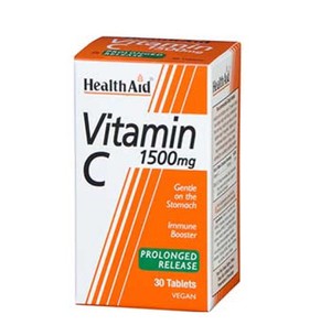 Health Aid Vitamin C 1500gr - Easy Absorption 30 T