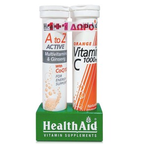 Health Aid Α to Ζ Αctive, 20 eff.tabs & FREE Vitam