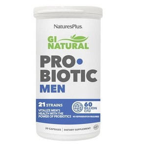 Nature's Plus GI Natural Probiotic Men, 30Caps
