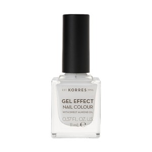 KORRES Gel effect nail colour N01 blanc white 11ml