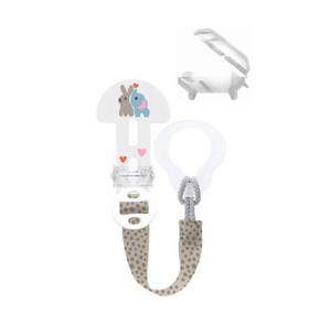 Mam Clip It & Cover Soother Clip for 0+ Months Uni