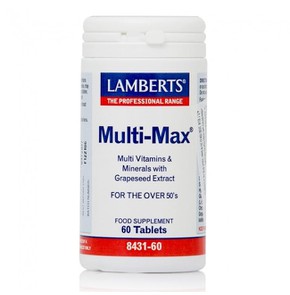 Lamberts Multi Max Πολυβιταμινούχα Φόρμουλα, 60 Tα