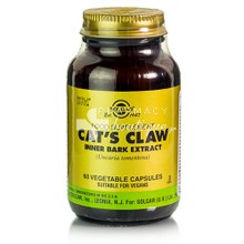 Solgar CAT'S CLAW BARK EXTRACT - Αντιφλεγμονώδες / Αρθρίτιδα, 60 caps