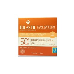Rilastil Sun System Uniforming Compact Cream SPF50+ 02 Dore 10gr 