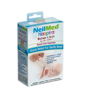 NeilMed Naspira Babies & Kids Οral Νasal Suction S