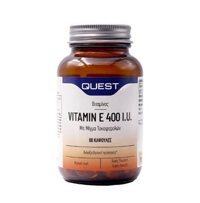 Quest Vitamin E 400IU, 60 Caps