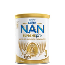 Nestle Nan Supreme Pro 3 Γάλα σε Μορφή Σκόνης Από τον Πρώτο Χρόνο, 800gr