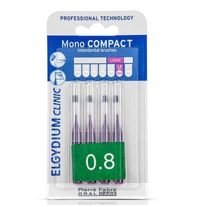 Elgydium Clinic Mono Compact 0.8mm, 4pcs