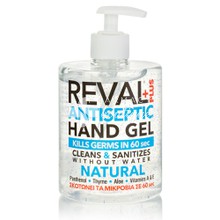 Intermed Reval Plus Antiseptic Hand Gel Natural - Αντιβακτηριδιακό Τζελ Χεριών, 500ml