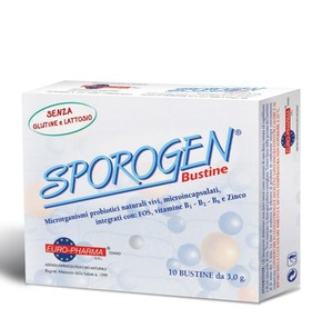 Bionat Sporogen Bustine Anti-Diarrhea, 10x3g