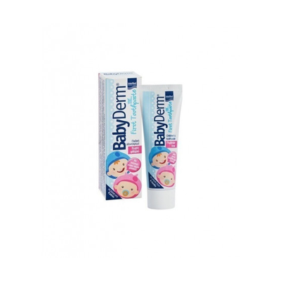 INTERMED Babyderm Baby Toothpaste with Chewing Gum Flavor 50ml
