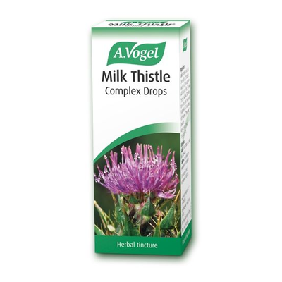 A.VOGEL Milk Thistle Drops Tincture From A Combination Of Fresh Herbs For Liver Cell Renewal 50ml
