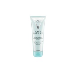 Vichy Purete Thermale Purifying Cleansing Cream Foaming Moisturizing Facial Cleansing Cream 125ml
