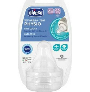 Chicco Physio Teat Anti-Colic Fast Flow Silicone N