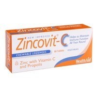 HEALTH AID ZINCOVIT-C 60TABL