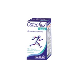 Health Aid Osteoflex Plus Συμπλήρωμα Διατροφής Πολλαπλής Δράσης Για Τους Συνδέσμους Των Άκρων & Τον Πόνο Των Αρθρώσεων 60 ταμπλέτες