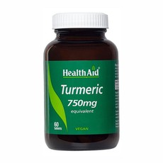 Health Aid Turmeric 750 mg Συμπλήρωμα Διατροφής 60