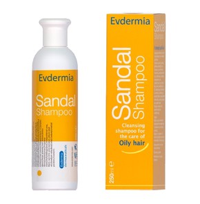 Evdermia Sandal Shampoo Σμηγματορρυθμιστικό Σαμπου