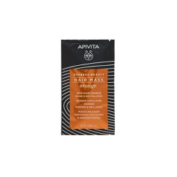 Apivita Shine & Revitalizing Hair Mask Express Beauty Shine & Revitalizing Mask With Orange For All Hair Types 20ml