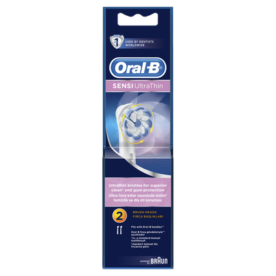 Oral-B Sensi UltraThin Ανταλλακτικά για Ηλεκτρικές