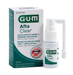 Gum Afta Clear Spray with Hyaluronic Acid, 15ml