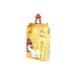 Garden Promo Wishing Soft Skin Lemon Shower Gel Αφρόλουτρο Λεμόνι 100ml + Body Butter Βούτυρο Σώματος Λεμόνι 100ml + Δώρο Χριστουγεννιάτικο Στολίδι 1 τεμάχιο