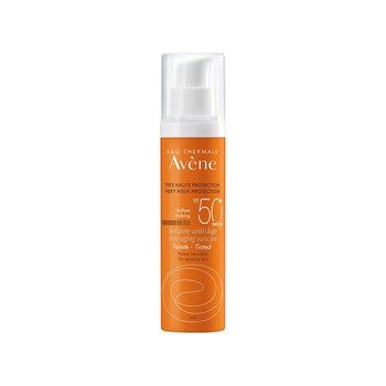 AVENE SOLAIRE ANTI AGE TEINTED SPF50+ ΑΝΤΗΛΙΑΚΗ ΚΡ