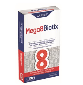 Quest Mega 8 Biotix, 30Caps