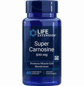 Life Extension Super Carnosine 500mg, 60caps