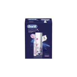 Oral-B Rechargeable Electric Toothbrush Genius X 10000 Special Edition Pink AI Pink 1 piece