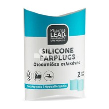 Vitorgan Pharmalead Silicone Earplugs - Ωτοασπίδες Σιλικόνης, 2τμχ.