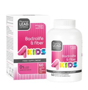 Pharmalead Bactrolife & Fiber 4KIDS, 60 Gummies