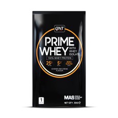 QNT Prime Whey Protein Cookies & Cream 30g.