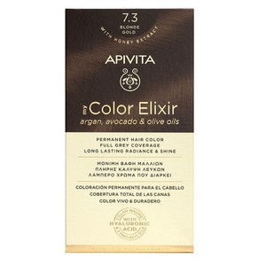 APIVITA Βαφή μαλλιών color elixir Ν7.3 Ξανθό μελί