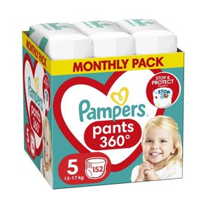 Pampers Pants Νο5 (12 - 17Kg) Monthly Pack 152τμχ 
