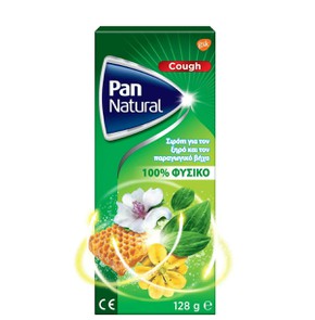 Pan Natural Syrup for Dry and Productive Cough, 95
