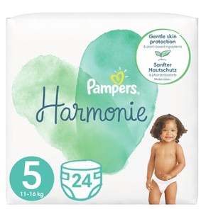Pampers Harmonie Size 5 (11kg-16kg) 24 Diapers 